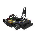 48 Volt Professional Mini Racing Go Karts 4000W Alloy Steel Frame