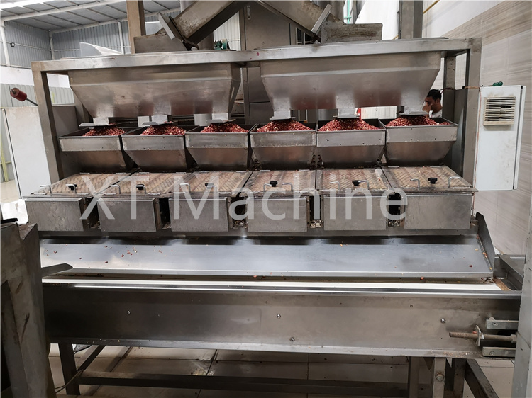 304 Stainless Steel Roasted Peanut Peeling Machine Intelligent 400KG/H