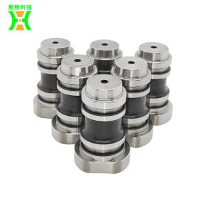 China Parallelism 0.01mm Injection Molding Threaded Inserts Black Coating wholesale