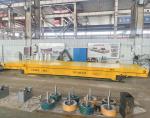 30T Ectrical Battery Rail Tranfer Cart For Material Handing