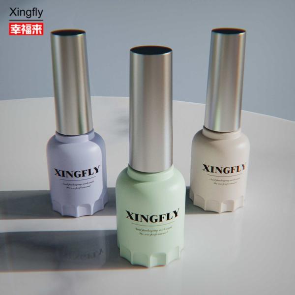 12ml Nail Polish Bottle Empty Nail Polish Containers Round Gel Nail Polish