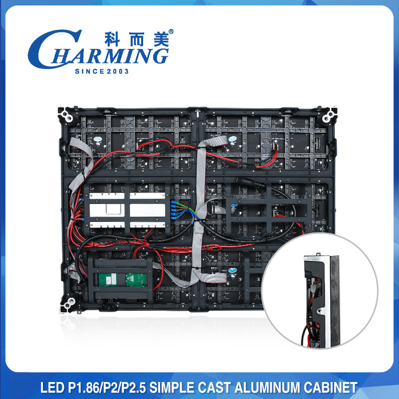 Crashproof 200W Indoor LED Wall , 4K P2.5 Seamless Fixed LED Screen