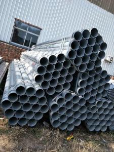 China ERW Zinc Coated Seamless Steel Pipe Galvanized Hollow Section wholesale
