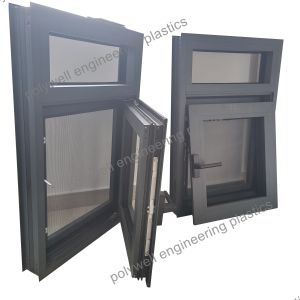 China Aluminum Alloy Three Rail Translation Window Sound Insulation Anti Theft Profile with Heat Insulation Strip wholesale