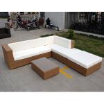 Outdoor Character Nordic Style Hand-woven Garden Sofa Furniture Natural Rattan
