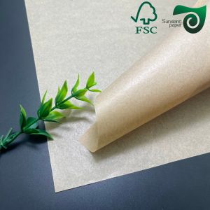China FSC Certified 15gsm 17gsm Translucent Glassine Paper Brown White on sale