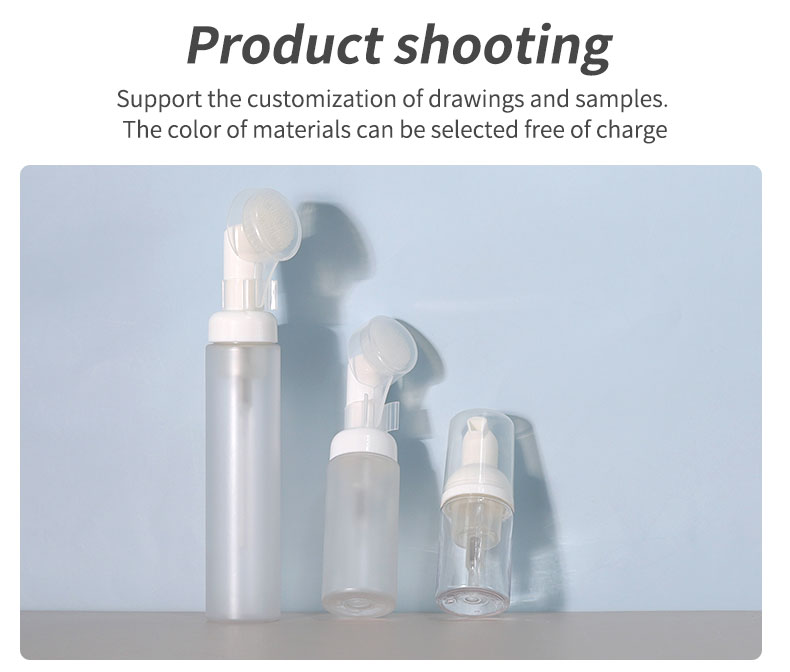 Empty Essential Oil Bottles 30ml / 50ml / 100ml Custom Plastic Spray Bottles With PET Collar