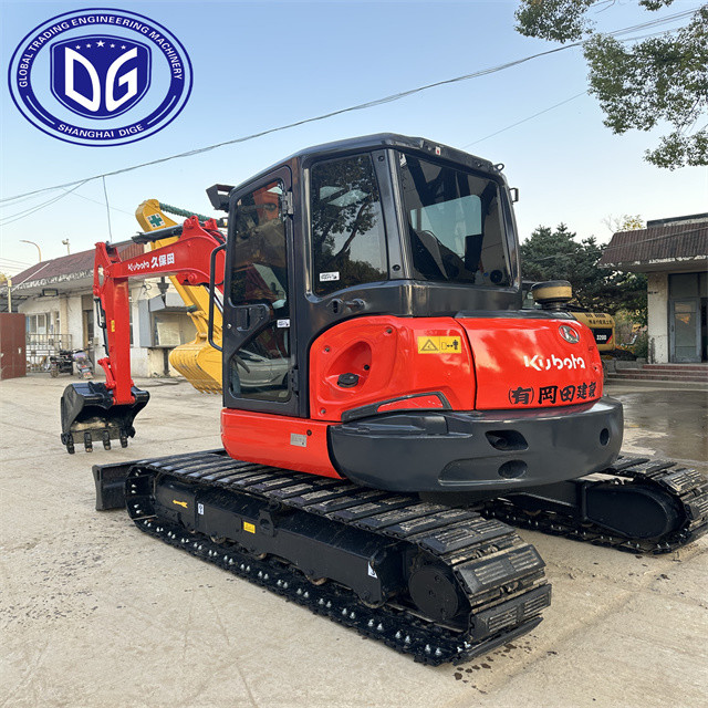 6 Ton KX163 Used Kubota Excavator Hydraulic Excavator