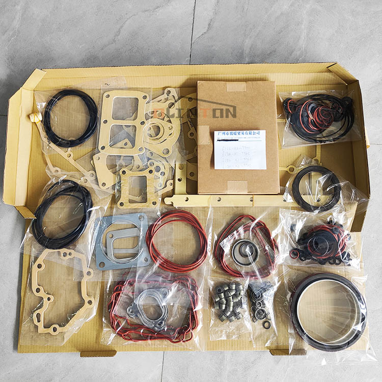 Construction Machinery Parts 6D125E-2 Engine Cylinder Head Gasket Kit 6153-K1-9900 6153-K2-9900