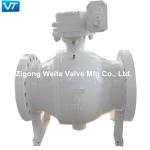 18" A216 WCB Ball Valve Class 600 NACE MR-01-75 Automatic Pressure Releasing