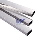 100x50x5mm 180# HL Stainless Steel Box Section SS 304 Welded Pipe Rustproof