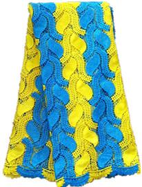 China Embroidery 100 polyester african lace styles for dress women wholesale
