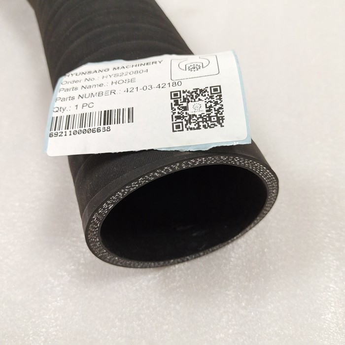 Wheel Loader Spare Parts Hose 421-03-42180 4210342180 For WA470 WA480
