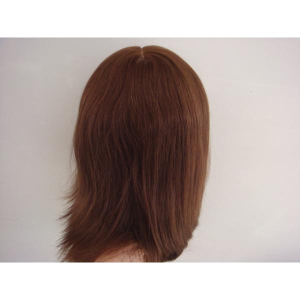 Natural Looking Real Hair Wigs Medium Density Natural Hair Wigs