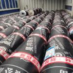 Black Modified Bitumen Waterproofing Membrane 1m Width Weather Resistant