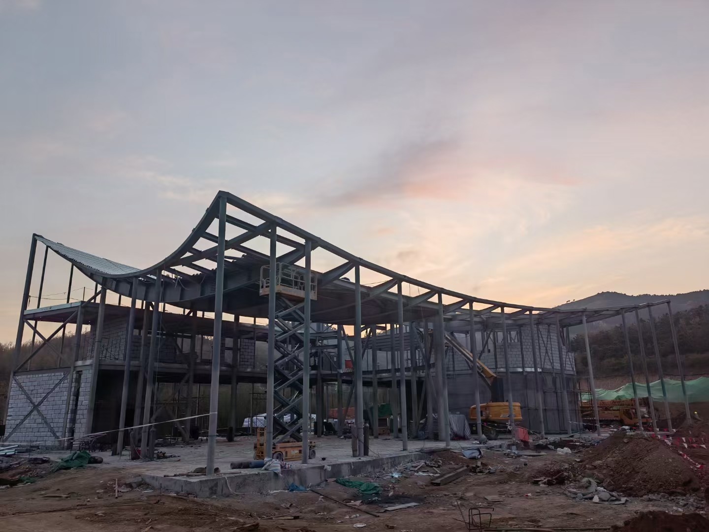 Modern Appearance Architectural Structural Steel Fabrication And Construction Solution