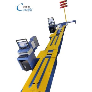 China 2-wheeled Motorcycles Centralized Testing Line Include Brake Force Axle Load Speedometer Clamping Wheel Alignment Headlight Tester Noise Meter wholesale