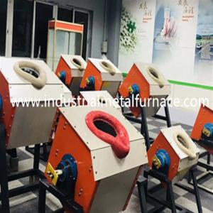 China 20Khz 40KG Steel Scrap Melting Induction Furnace Medium Frequency Type wholesale