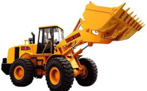 China Pilot Control 5000kg Giant Wheel Loader Machine wholesale