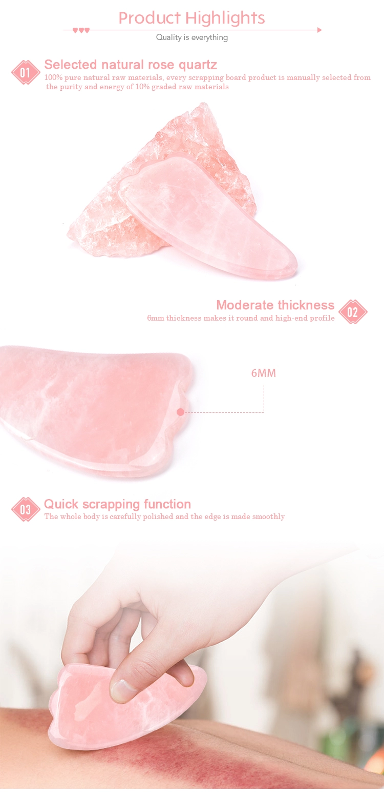 15cm Facial Roller And Gua Sha Set