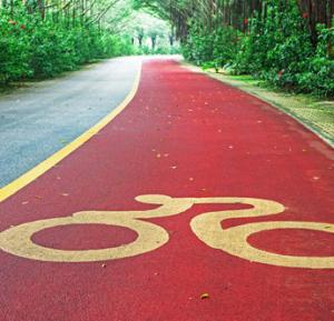 China Wet Pour In Place Rubber Jogging Track wholesale