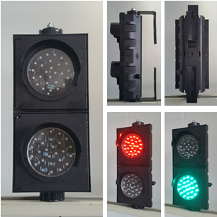 Flip Door Integrated Housing 2-Aspect Body 100MM Body Road Traffic Light Part