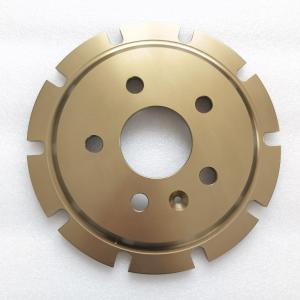 China 365*34mm Brake Disc Bell Champagne Floating Center Cap For Golf wholesale