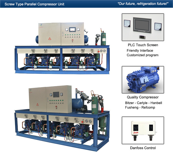 Copeland Cold Room Compressor Unit Refrigeration Units For Cold Rooms