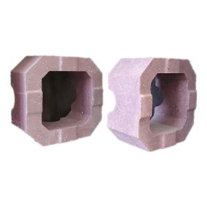 China 60-80% Al2O3 Content High Temperature Chrome Corundum Fire Refractory Checkers Brick for Glass Furnace wholesale