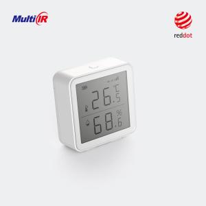 China Battery Powered FCC Smart WiFi Temperature Sensor 64*64*28mm wholesale