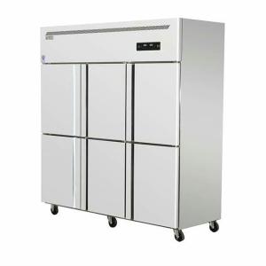 China Six Door Stainless Steel Freezer For Meat Ice Cream Fresh Keeping wholesale