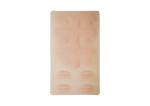 3D Eyeline Lip Silicone Permanent Makeup Practice Skin 26.1*14.7*0.1cm