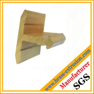China stairway floor brass extruion sections copper extruion profiles wholesale