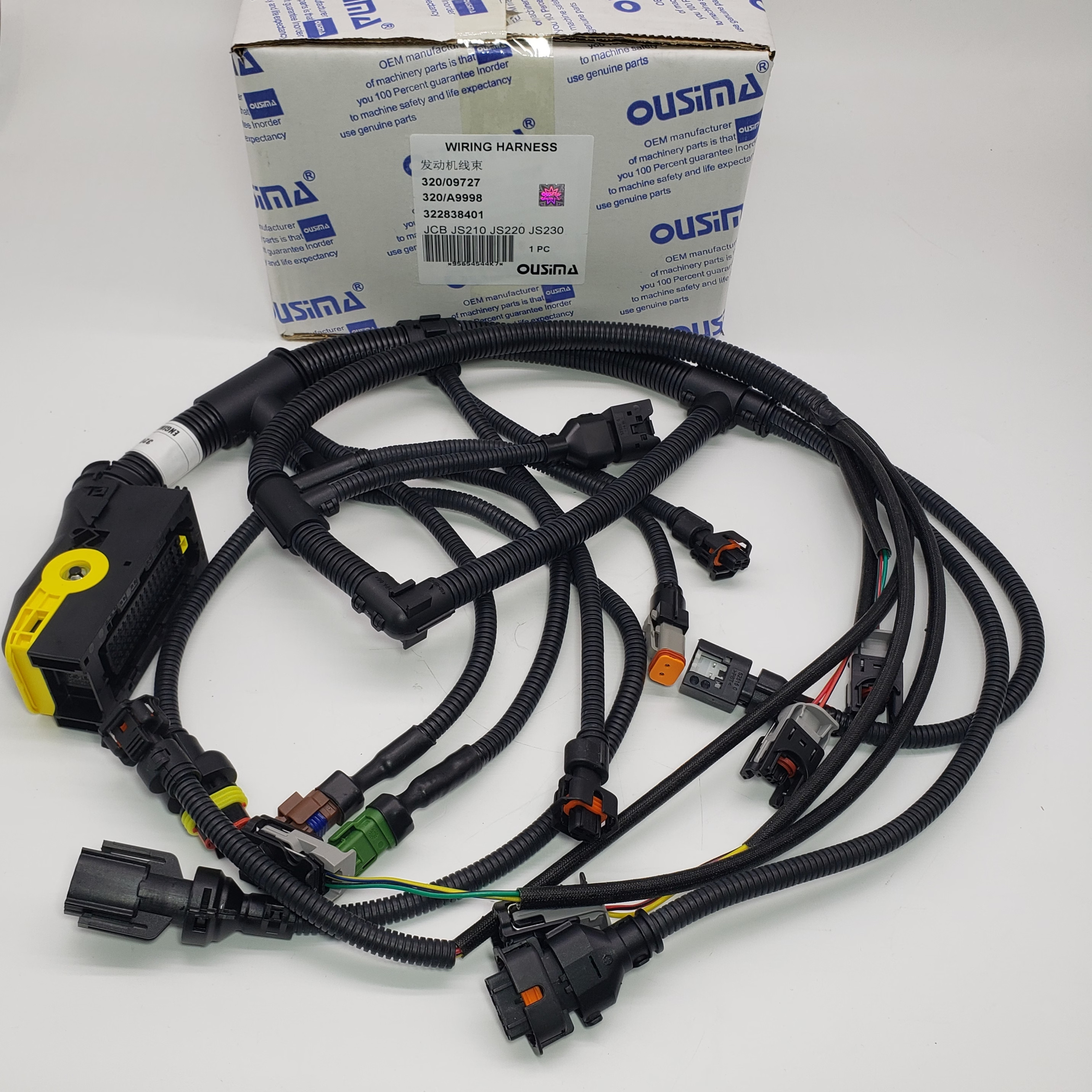 Wiring Harness 320/09727 320/A9998 322838401 For JCB JS210 JS220 JS230