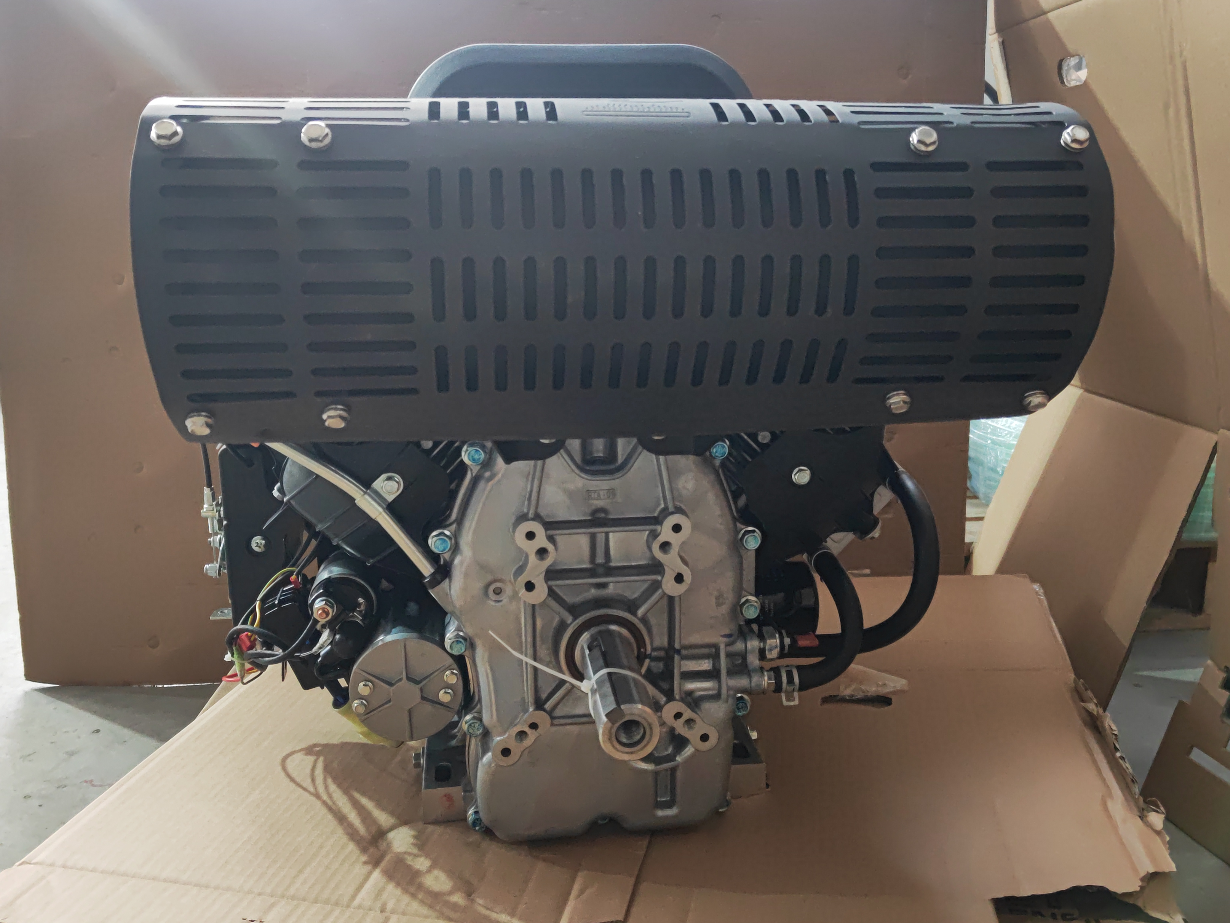 35HP/999CC Gasoline Engine Vertical Axis High Pressure Machine with Electric Starter