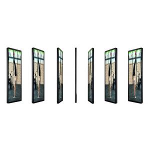 China Fitness LCD Mirror Advertising Display 350cd/m2 High Brightness wholesale