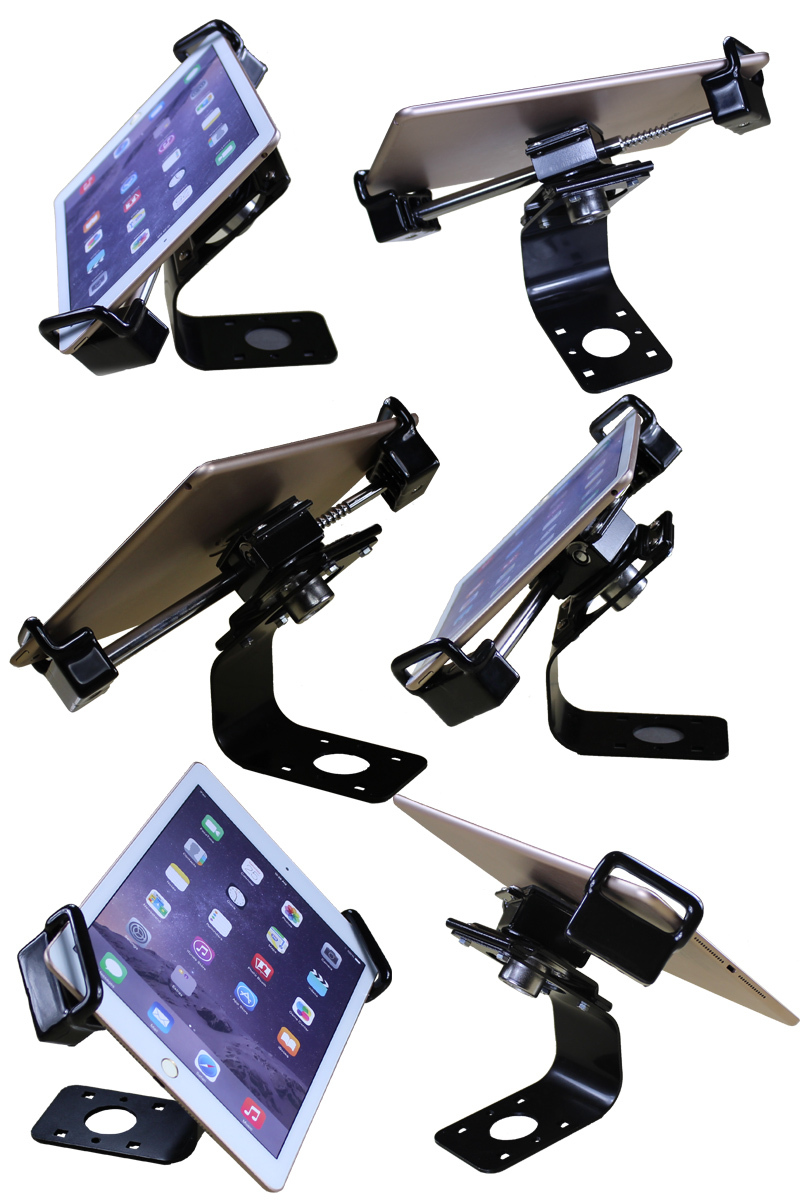 COMER Anti-grab Tablet panel computer stand high security for digital merchandise mobile phone stores