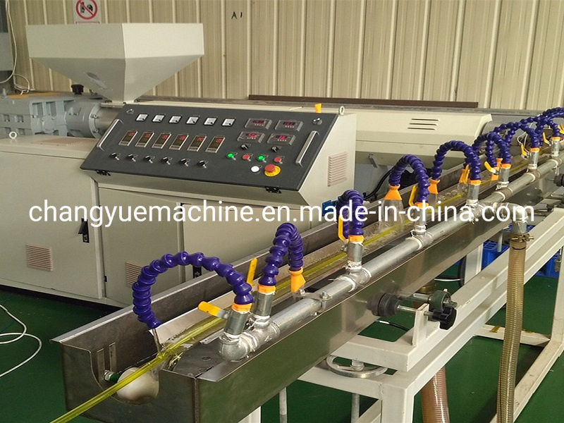 Quality Assured Plastic Extruer PVC Fibre Reinforced Pipe Making Machine