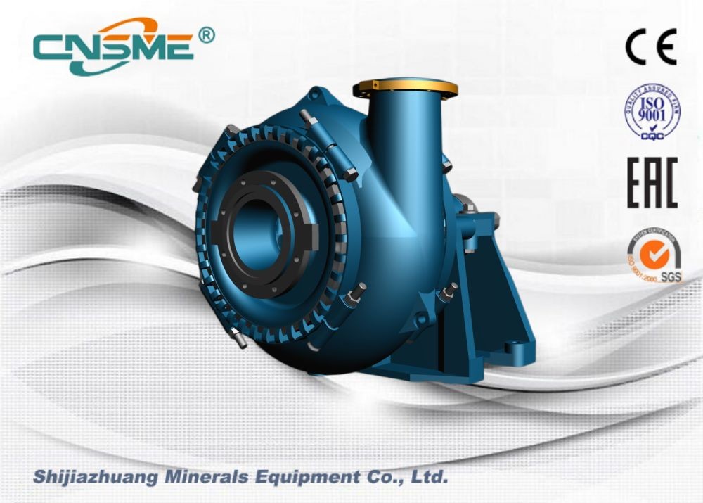 Max 178mm Big Particle River Sand Dredging Gravel Slurry Pump CNSME 10/8F-G