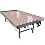 Greenhouse Ebb Flow Seedling Rolling Bench Grow Tables For Growing Various Plant