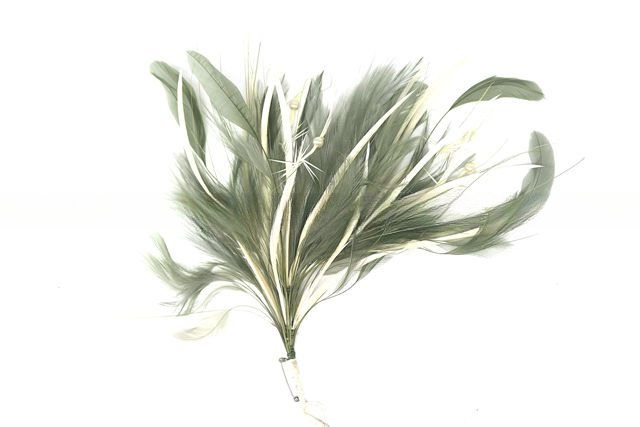 Shipping DHL UPS FEDEX EMS TNT Coque and Hackle Feather Flower Mount with Wire Accessory