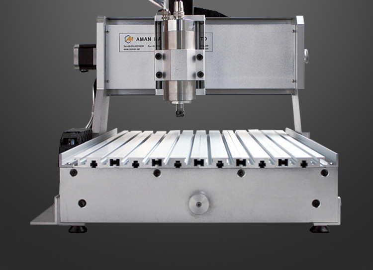 AMAN 3040 mini cnc engraving machine with rotation axis mini table cnc machine 3040 3axis/4axis in wood router