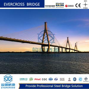 China Composite Bridge Cable Stayed Bridges High Strength Metal Truss Bridge wholesale