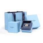 Customized Gift Packaging Boxes CMYK 4 Color Offset Printing Jewelry Paper Box