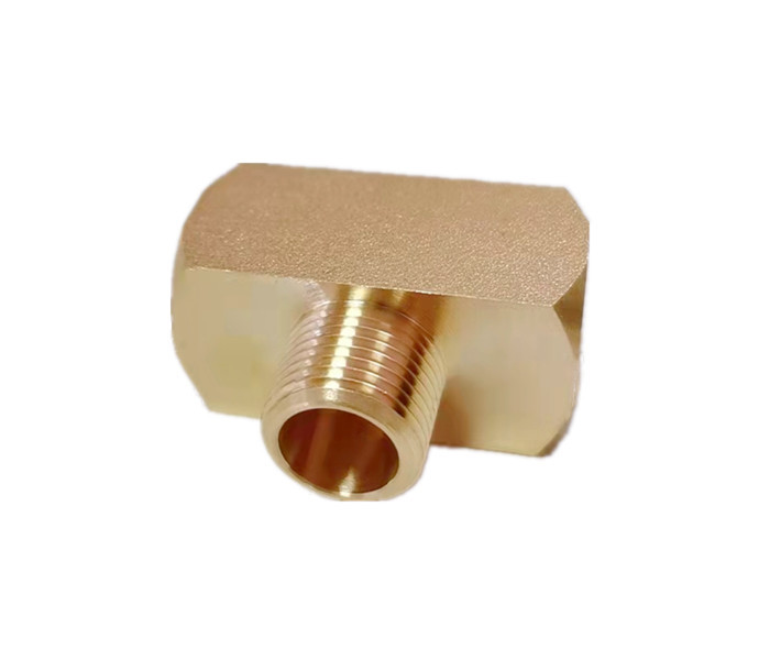 Female Brass Tee Fitting 3/8NPT Male * 3/8NP Male * 3/8NPT