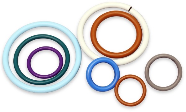 Sealing Cushioning Coated O Ring With Tensile Strength 1500 PSI