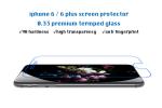 iPhone 6/6 plus 0.33 mm premium tempered glass screen protector 9H high