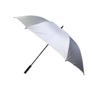 China 25 Inch 8K Windproof Straight Handle Umbrella With Fiberglass Frame wholesale