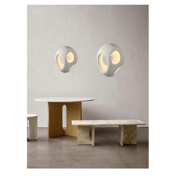 Nordic Minimalism Dining Island LED Chandelier Living Room Bedroom Modern Bar Decoration Wabi-Sabi Lamp(WH-VP-180)
