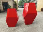 Geometric Metal Planter Pots Weatherproof In Black Gold And Silver
